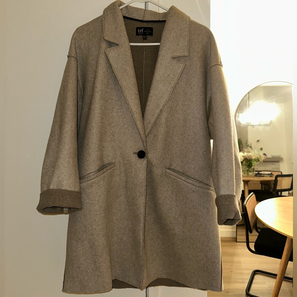 Zara Oversized Coat with Pockets